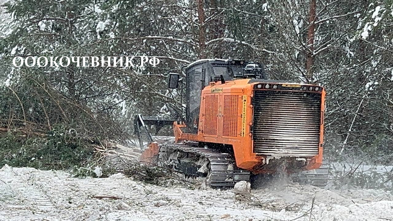 Расчистка территорий от деревьев, кустарников и корней